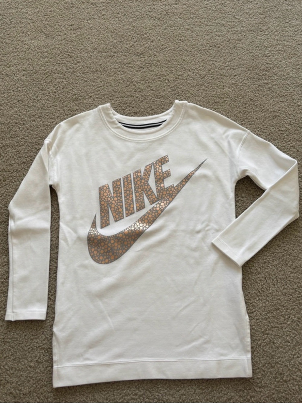 Nike White Long Sleeve